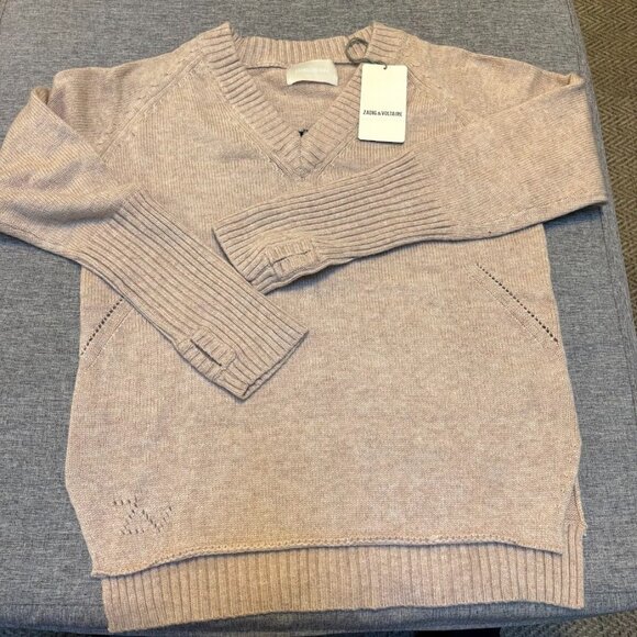 Zadig & Voltaire I SHOULD HAVE BEEN A COWBOY Sweater - Picture 4 of 7